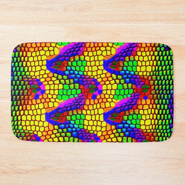 Item preview, snakeskin under acid flashy pattern 3 designed and sold by popurbanart.