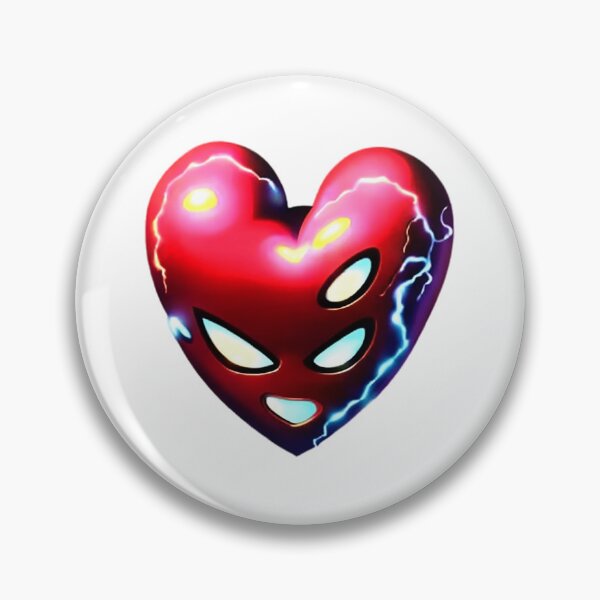 Item preview, Supervillain Heart designed and sold by Digiheart.
