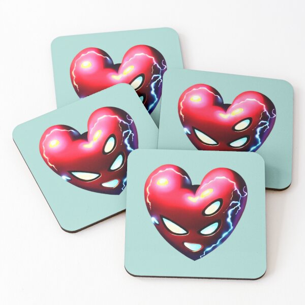 Item preview, Supervillain Heart designed and sold by Digiheart.