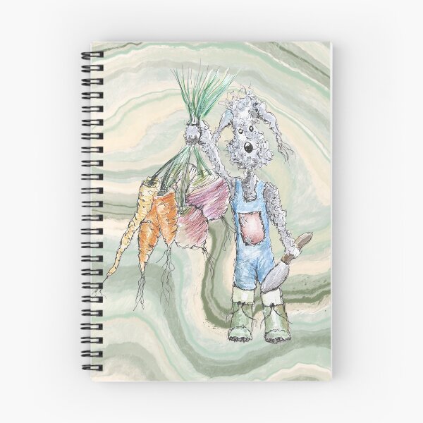 Item preview, Bedlington Terrier dog with vegetables designed and sold by The Quaint and Quirky.