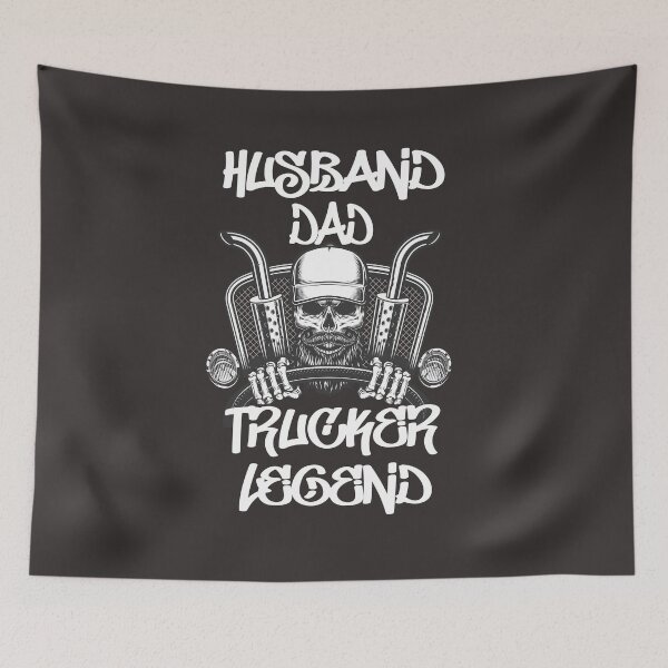 Item preview, husband dad trucker legend designed and sold by designsmaster99.