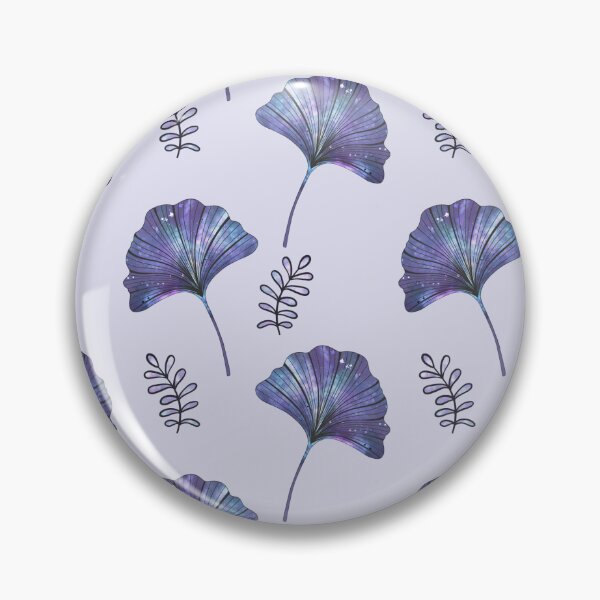 Item preview, Purple Celestial Gingko Pattern designed and sold by Lunamise.