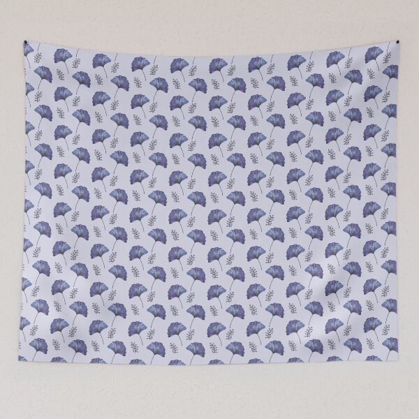 Item preview, Purple Celestial Gingko Pattern designed and sold by Lunamise.