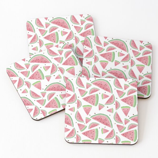 Item preview, Juicy pastel watermelon print designed and sold by Aveatim.