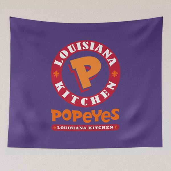 Item preview, popeyes louisiana kitchen logo184 designed and sold by RettaQuitzon.