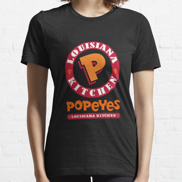 Popeyes Louisiana Kitchen Tee Fast Food Worker Funny Halloween Costume T  Shirt