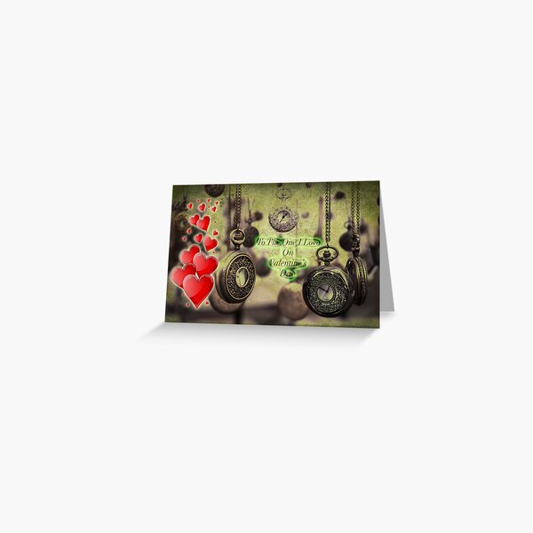 To The One I Love Greeting Card