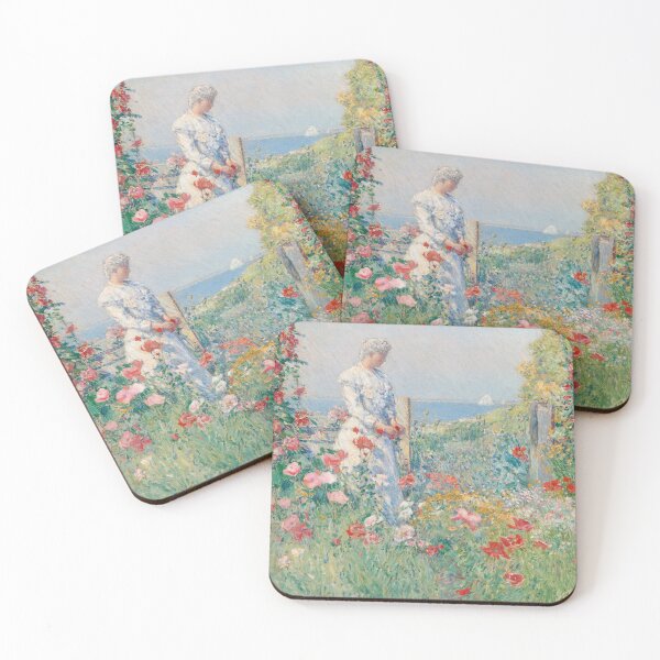 Item preview, In the Garden by Childe Hassam, 1892 designed and sold by Vintage Wall Art.