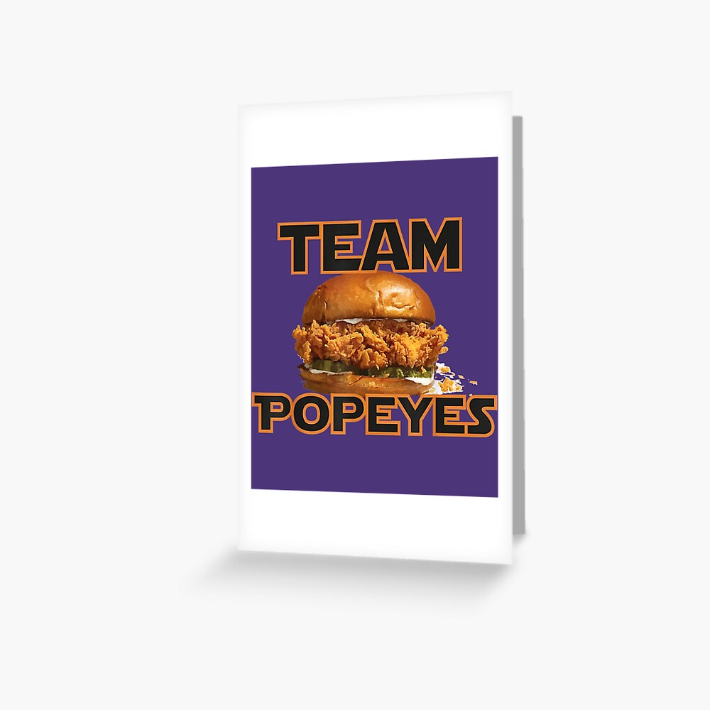 Team Popeyes Chicken Sandwich Gift T shirt71