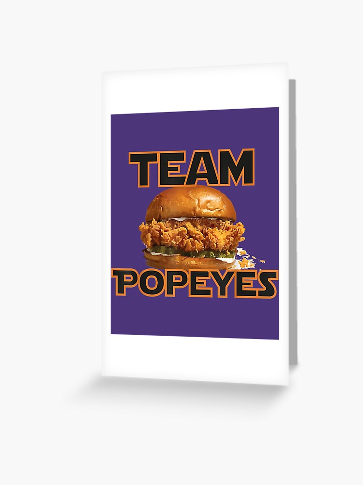 Team Popeyes Chicken Sandwich Gift T-Shirt Team Popeyes Chicken Sandwich Gift T-Shirt
