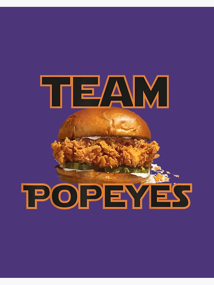 Team Popeyes Chicken Sandwich Gift T-Shirt Team Popeyes Chicken Sandwich Gift T-Shirt