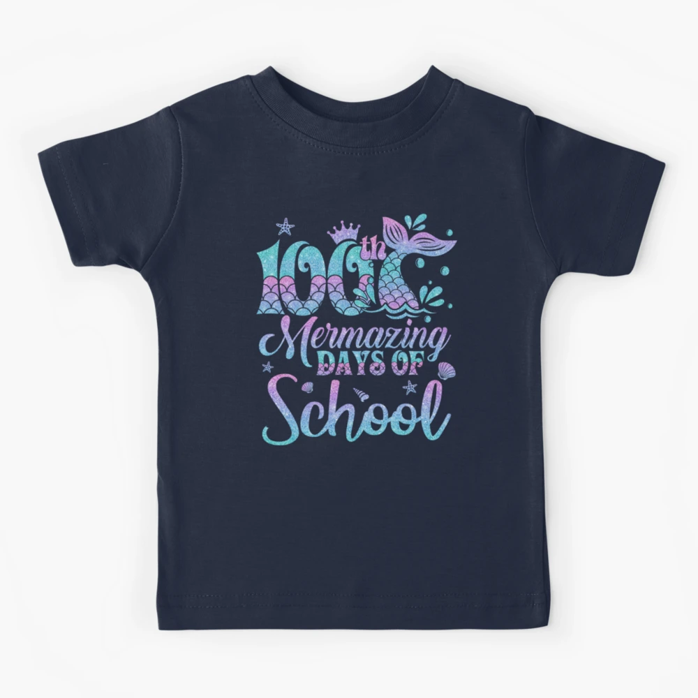 Girls 50th Day of School Shirt 50 Mermazing Days T-shirt 50th Day of School  Celebration Personalized Name Mermaid -  Canada