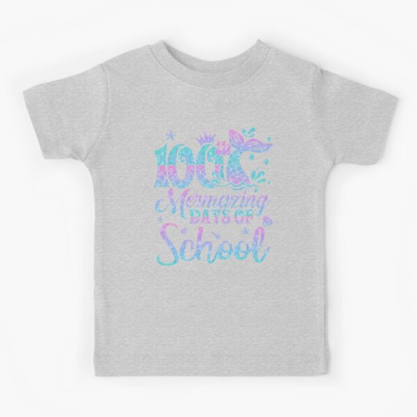 Girls 50th Day of School Shirt 50 Mermazing Days T-shirt 50th Day of School  Celebration Personalized Name Mermaid -  Canada