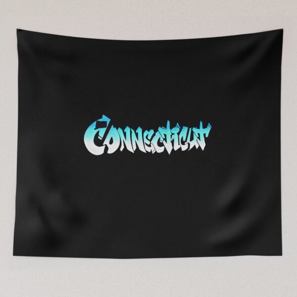 Item preview, Connecticut DMV License Plate Graffiti - Available on stickers socks mugs and more designed and sold by Dude  Stuff.