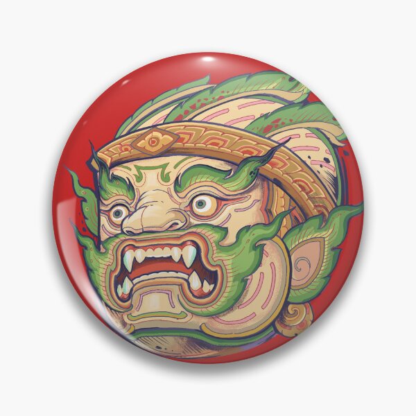 Item preview, Hanuman head, mask designed and sold by ZoDDae.