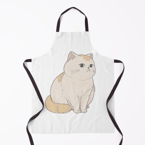 Item preview, Pensive Constipated Cat  | Valentine's Day Gift | Anxious Cat Nervous Cat Shy Cat | Funny Looking Cat | Pastel Cats designed and sold by Synthetic-Intel.