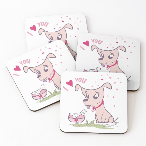 Item preview, Valentine dog designed and sold by Xatutik.art.
