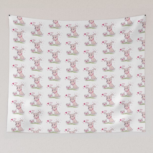 Item preview, Valentine dog designed and sold by Xatutik.art.