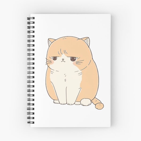 Item preview, Brow Furrow Constipated Cat  | Valentine's Day Gift | Anxious Cat Nervous Cat Shy Cat | Funny Looking Cat | Pastel Cats designed and sold by Synthetic-Intel.