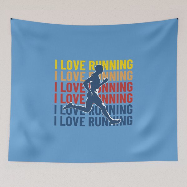 Item preview, I Love Running designed and sold by Lonesome-Fox.