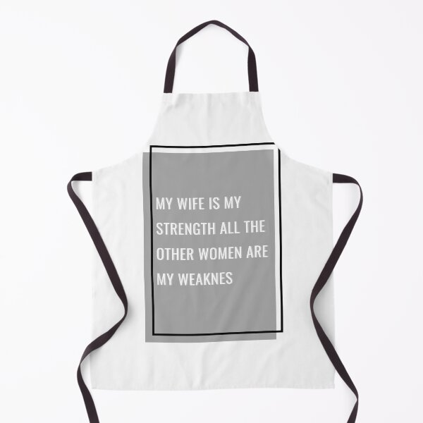 Item preview, My wife is my strength all the other women are my weakness designed and sold by Black Owl Creatives.