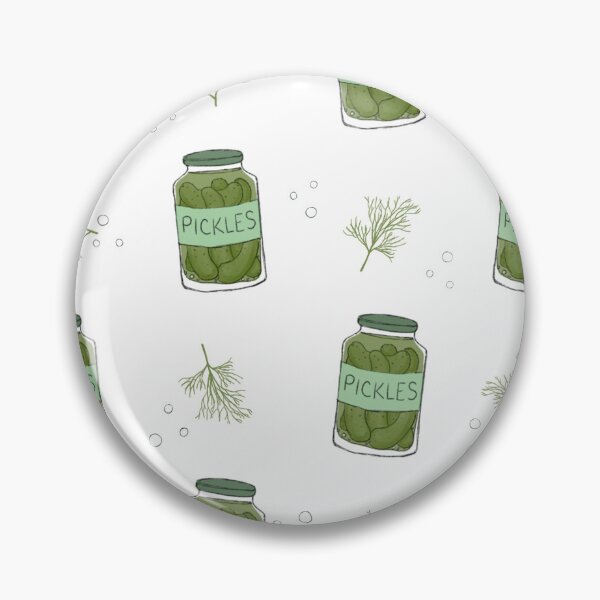 Item preview, Dill pickle pattern designed and sold by hanameda.