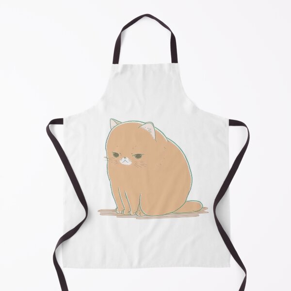 Item preview, Pondering Constipated Cat  | Valentine's Day Gift | Anxious Cat Nervous Cat Shy Cat | Funny Looking Cat | Pastel Cats designed and sold by Synthetic-Intel.