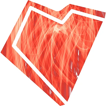 Artwork thumbnail, Red heart by Meo Design