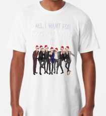 All I want for Christmas is BTS Long T-Shirt