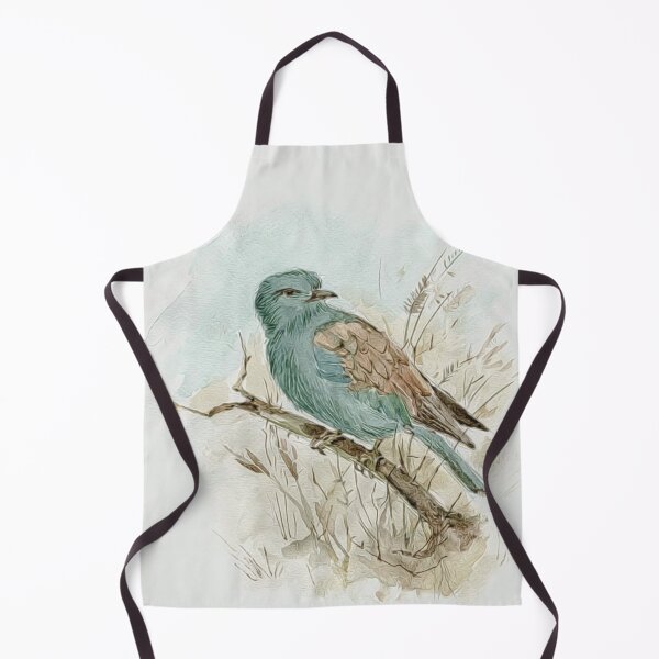 Item preview, Watercolor Painted Vintage Bird On Branch designed and sold by HappyLifeCreate.
