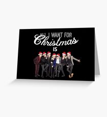 All I want for Christmas is BTS Greeting Card