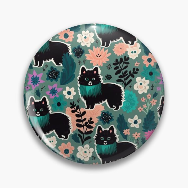 Item preview, cute colorful Schipperke  designed and sold by funmoun55.