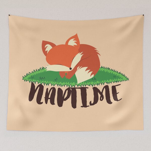 Artikelvorschau, Fox-Schlafzeit entworfen und verkauft von Novelty-Shirts.