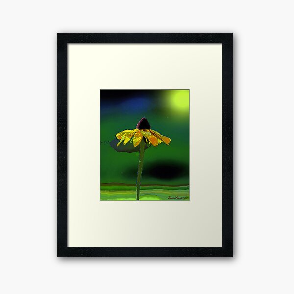 No sunshine Framed Art Print