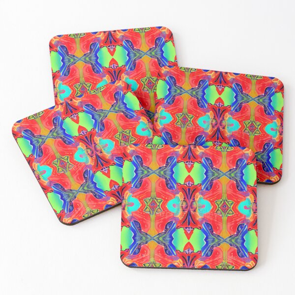 Item preview, Energetic Mystical California Chic Pattern Digital Painting designed and sold by CodeAndColors.