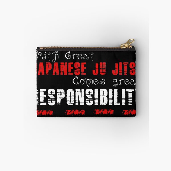 Artikelvorschau, Mit großartiger japanischer Ju Jitsu kommt große Verantwortung entworfen und verkauft von MartialArtsNerd.