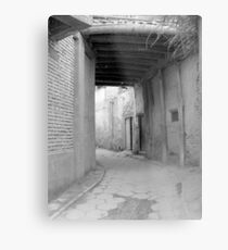 Old town alley in Kashgar Metal Print