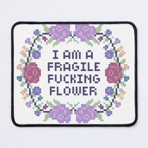 Item preview, Fragile f*cking flower designed and sold by MadebyPixels.