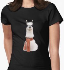 Llama Women's Fitted T-Shirt