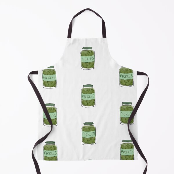 Item preview, Dill pickle jar illustration designed and sold by hanameda.