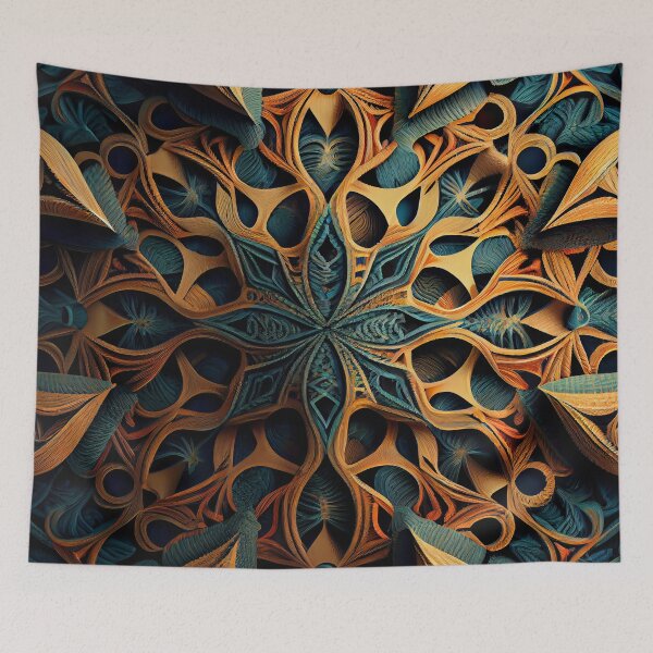 Item preview, Complex Pattern Digital Painting designed and sold by CodeAndColors.