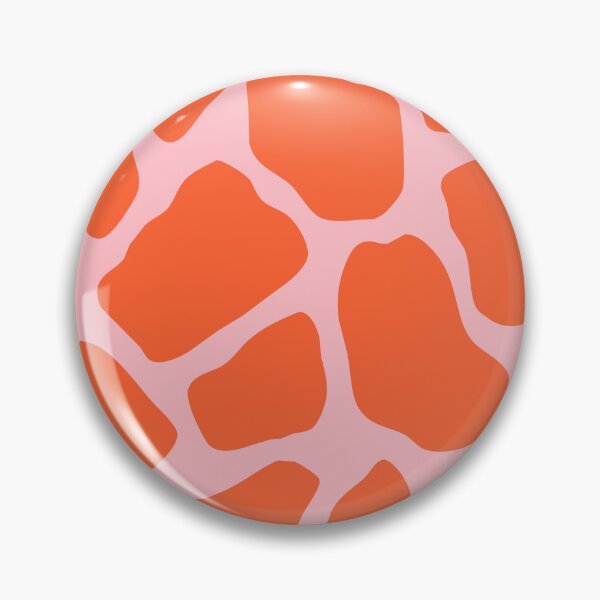 Item preview, Orange abstract pebbles pattern designed and sold by BattaAnastasia.