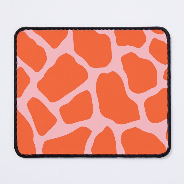 Item preview, Orange abstract pebbles pattern designed and sold by BattaAnastasia.