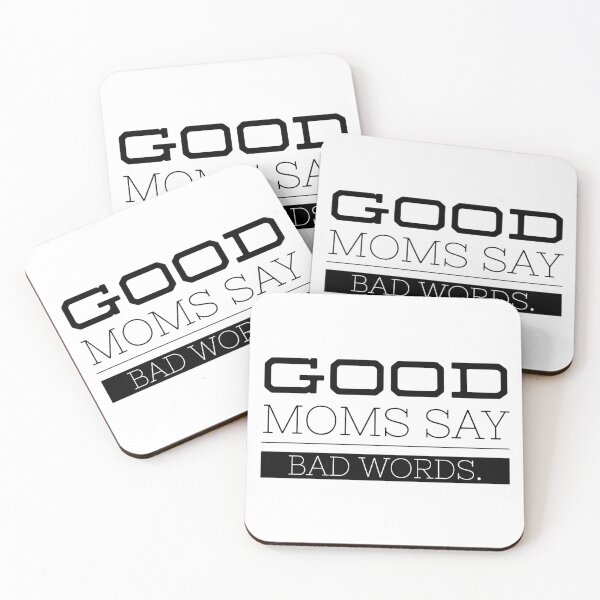 Item preview, Good Moms Say Bad Words - Funny Sayings designed and sold by texteestore.