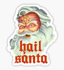 Hail Santa Sticker