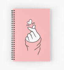 Cuaderno de espiral Lindo corazon ~