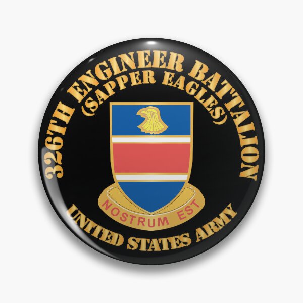 Item preview, Army - 326th Engineer Bn - Sapper Eagles X 300 designed and sold by Military Insignia Products.