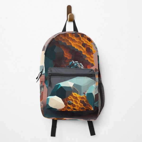 Item preview, "Hexagonal Odyssey: An Astronaut's Exploration in a Hexagonal Space" designed and sold by ProactiveMode.