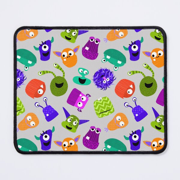 Item preview, Tumbling Monster Heads designed and sold by Shiny Happy World.