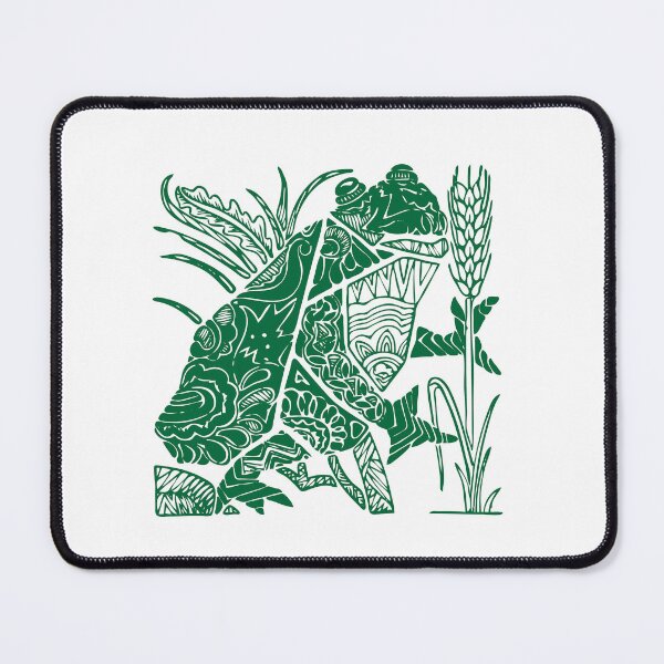 Item preview, The Little Singing Frog - Jay Van Everen Abstract Art - Green Frog Vintage Fairy Tale Image designed and sold by Vintage-TM.